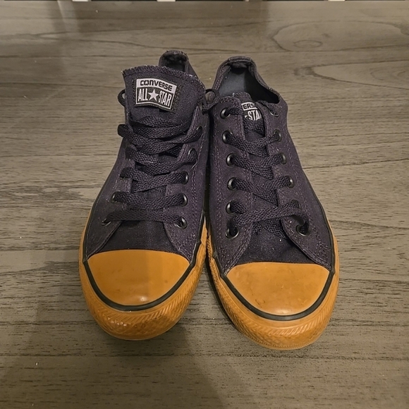 Converse Black and Tan Men's Sneakers - Picture 2 of 4